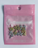 HK Metal Nail Art Decor Silver/Gold - Cross