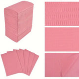 AG Disposable Polyback Towel - Pink/125pcs