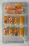 Bite My Nails Desserts Square Medium Press-on Nails with Glue