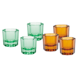 DL Pro Glass Dappen Dish  - 6pcs #DL-C507