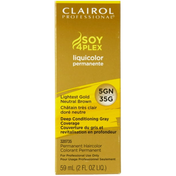 Clairol Pro Soy4PLEX #5GN/35G Lightest Gold Neutral Brown