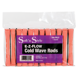 SNS Concave Cold Wave Rods, Long Pink, pack of 12 #356-PKLO