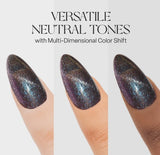 Apres Shimmering Cat Eye Gel #CE07 - Dark Knight 10ml