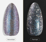 Apres Shimmering Cat Eye Gel #CE07 - Dark Knight 10ml