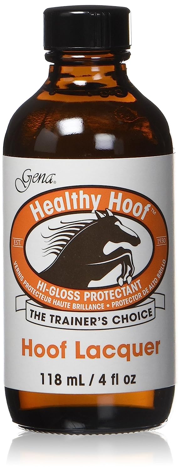 Gena Healthy Hoof Top Coat - High-Gloss Nail Lacquer