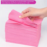 AG Disposable Polyback Towel - Pink/125pcs