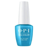 OPI Gel (2.0) #GC B54 - Teal The Cows Come Home