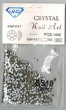 Nail Art Crystals Clear - #10 (1440pcs)