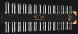Apres Gel-X Tip Swatch -  Natural/Sculpted Square Long