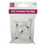 DL Pro Nail Extension Tip Clips - 5pk #C535