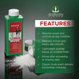 Clubman Pinaud Musk Finest Powder 9oz