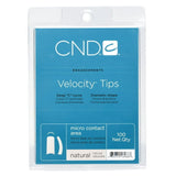 CND Velocity Tips Natural 100pc