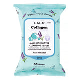 Cala Collagen Make Up Remover Cleansing Tissues (30-Sheets/pk)