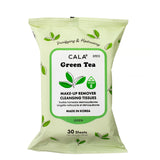 Cala Green Tea Make Up Remover Cleansing Tissues (30-Sheets/pk)