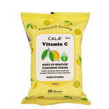 Cala Vitamin-C Make Up Remover Cleansing Tissues (30-Sheets/pk)
