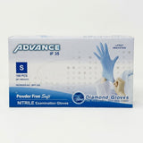 Advance Gloves NITRILE Blue BPF-35