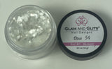 Glam and Glits Nail Art Hexagon 0.5oz - Disco #54