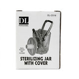DL Pro Glass Sterilizing Jar with Lid 4oz #C518