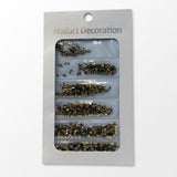 HK Nail Art - Golden Champagne #044