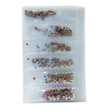 HK Nail Art - Pink Rhinestones