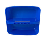 Ikonna Plastic Tray Storage Caddy - Blue