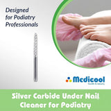 Medicool Silver Carbide Under Cleaner- Fine  CC4 3/32F