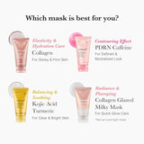Medicube Triple Collagen Serum 4.0 (55ml) and Collagen Milk Wrapping Mask (75ml) Bundle