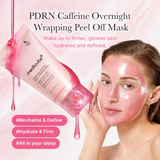 Medicube PDRN Pink One Day Serum 10x Ampoules + Caffeine Night Wrapping Mask 75ml Set
