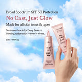 Medicube Glow Collagen No Cast Just Glow Sunscreen 50ml Spf 50