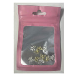 HK 3D Nail Art Butterflies Jewelled Charms