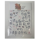 HK Hello Kitty 5D Nail Sticker - Wink #HK5D0085