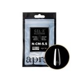 Apres Refill Tips - Natural Coffin Medium (2.0)