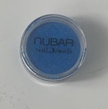 Nubar Nail Jewels - Electric Blue 0.008"