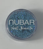 Nubar Nail Jewels - Blue Alpha  0.040