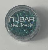 Nubar Nail Jewels - Green Alpha  0.040