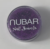 Nubar Nail Jewels - Fuchsia  0.008"