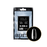 Apres Refill Tips - Natural Round Medium (2.0)