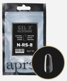 Apres Refill Tips - Natural Round Short (2.0)