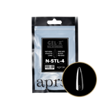 Apres Refill Tips - Natural Stiletto Long (2.0)