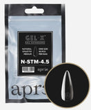 Apres Refill Tips - Natural Stiletto Medium (2.0)