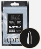 Apres Refill Tips - Natural Stiletto Medium (2.0)