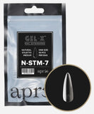 Apres Refill Tips - Natural Stiletto Medium (2.0)