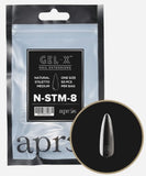 Apres Refill Tips - Natural Stiletto Medium (2.0)