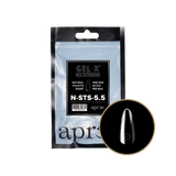Apres Refill Tips - Natural Stiletto Short (2.0)
