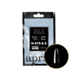 Apres Refill Tips - Natural Stiletto Short (2.0)