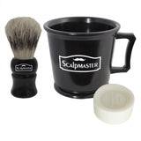 Scalpmaster Barber Shaving Set - 3pcs #SC-SHAVESET