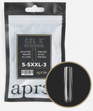 Apres Refill Tips 2.0 - Sculpted Square Extra Extra Long (30pcs)
