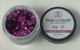 Glam and Glits Nail Art Hexagon 0.5oz - Strip #53