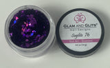 Glam and Glits Nail Art Diamond 0.5oz - Sugilite #76