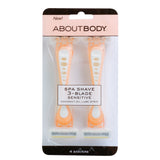 About Body Spa Shave 3 Blade - 4pcs